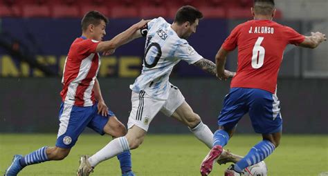goles de argentina vs paraguay